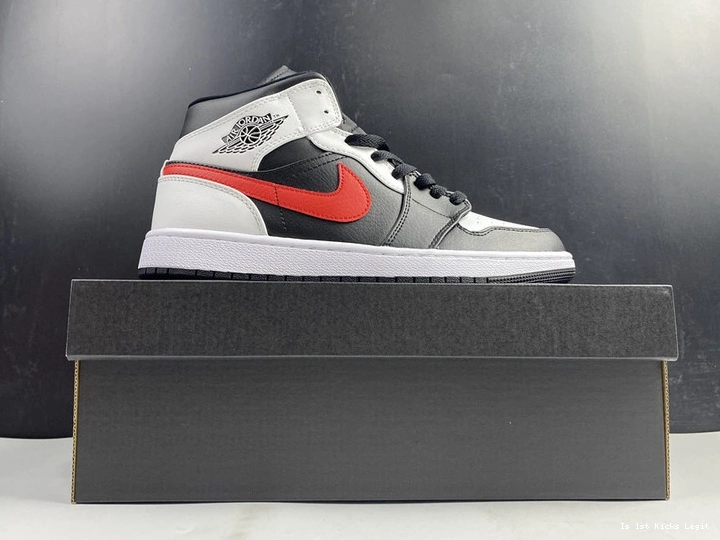 Shadow” “White Mid Air  1 554724-073 Jordan 0107